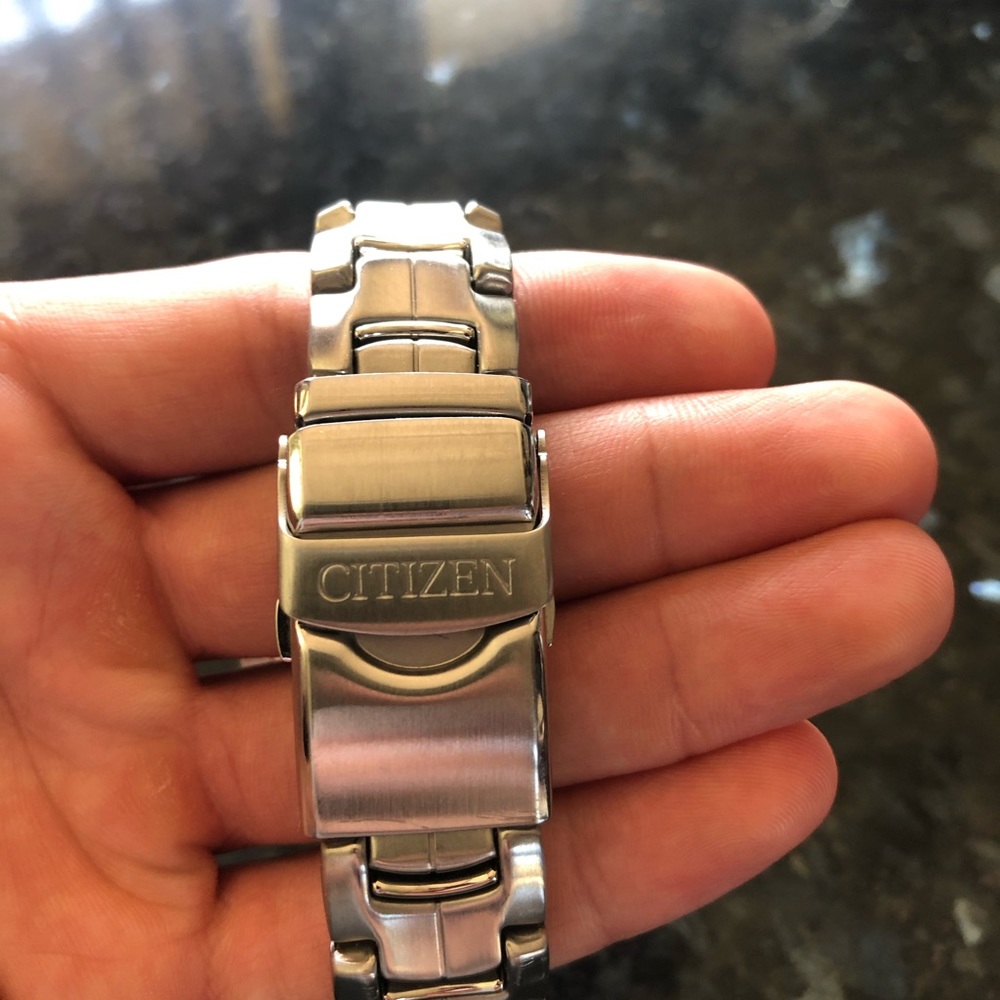 Citizen Quartz Stainless Steel Chronograph